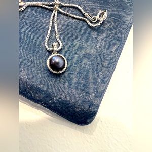 Maui Divers Jewelry Black Pearl Pendant
